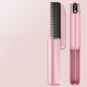 Anion Hair Straightener Dual Purpose (Color: Pink)
