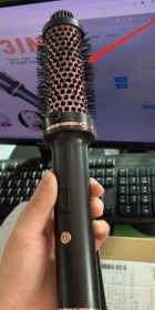 New Hair Curler And Straightener Dual-use Hair Curler (Option: Black Gold American Standard)