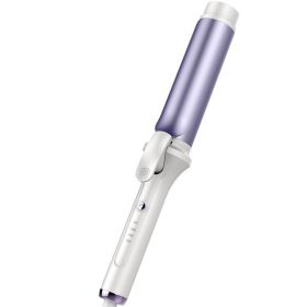 Fully Automatic Curling Stick Has 40mm Large Waves And Lasts For A Long Time (Option: White Purple-UK)