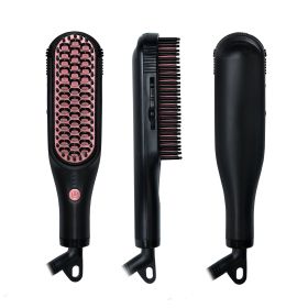 Heating Electric Curling Iron Hair Straightener Multifunctional Curling Iron (Option: B-US)