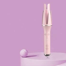 Automatic Curling Iron 32mm Rotary Electric (Option: Pink-EU)