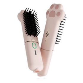 Portable Wet And Dry Hair Straightener (Option: Pink-National standard)