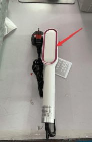 Multifunctional Electric Heating Hair Straightening Comb (Option: white-EU)