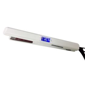 Hair Straightener Straightening Plate Does Not Damage The Power Generation Splint (Option: white-EU)