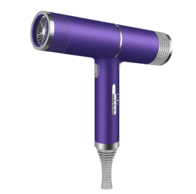 New Concept Hair Dryer Household Hair Dryer (Option: Purple-220V-Gift box)