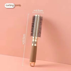 Household Airbag Comb Massage Hair Tools (Option: Brown Hair Curling Comb)