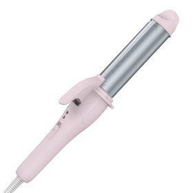 Fashion Simple Splint Straight Hair Curle (Option: Pink-220V US)