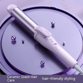 Fashion Simple Splint Straight Hair Curle (Option: Purple-220V US)