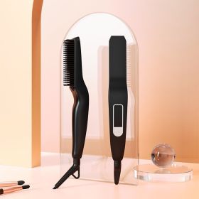 Straight Comb Anion Does Not Hurt Hair Dual Use (Option: European Standard 220V)