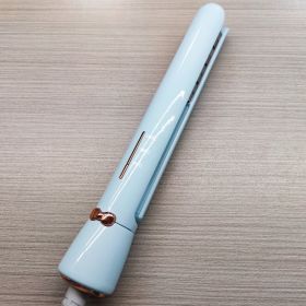 Mini Corn Hair Curler Display Volume (Option: LC103 Hair Straightener Blue-American Standard Plug)