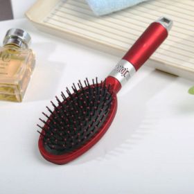 Household Airbag Comb Massage Hair Tools (Option: Red Oval Comb)