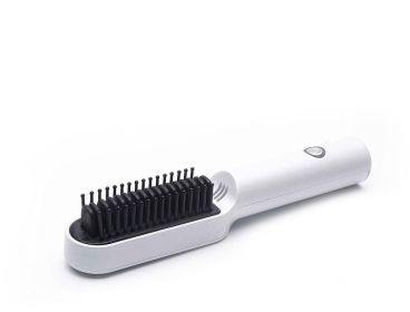 Hair Straightener USB Wireless Charging (Option: White-usb)